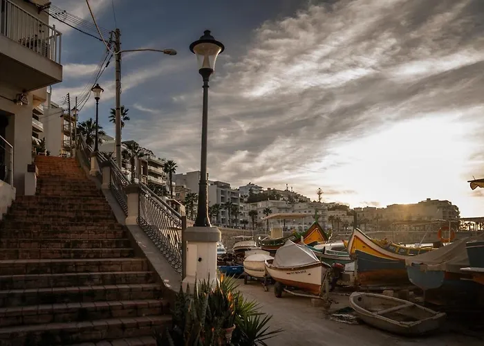 Lägenhet Seafront Luxury St Pauls Bay